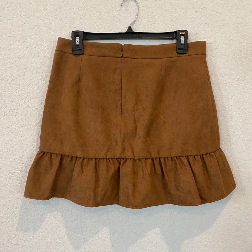 Suede J Crew Skirt